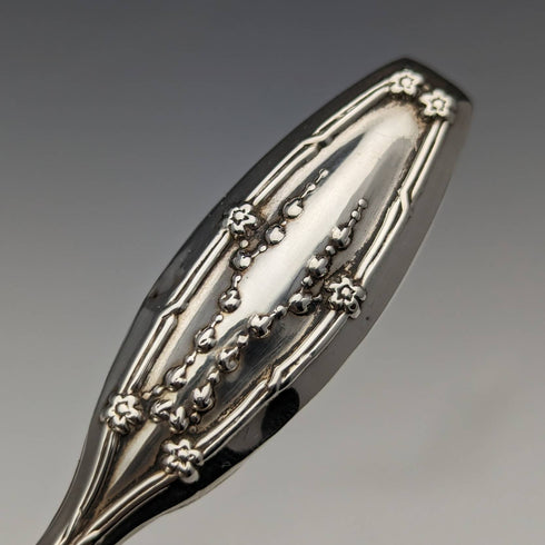 1907年 英国アンティーク 純銀ハンドル ブラシ James Deakin